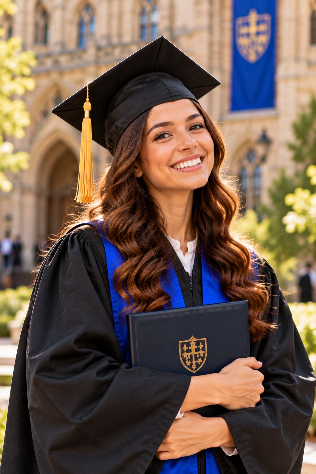 Graduation portrait