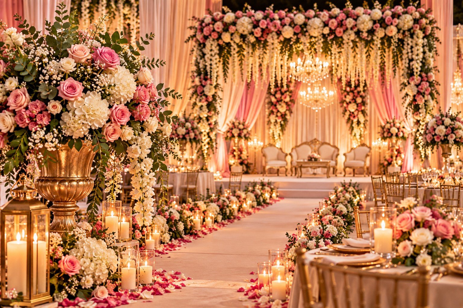 Wedding flowers and decorations